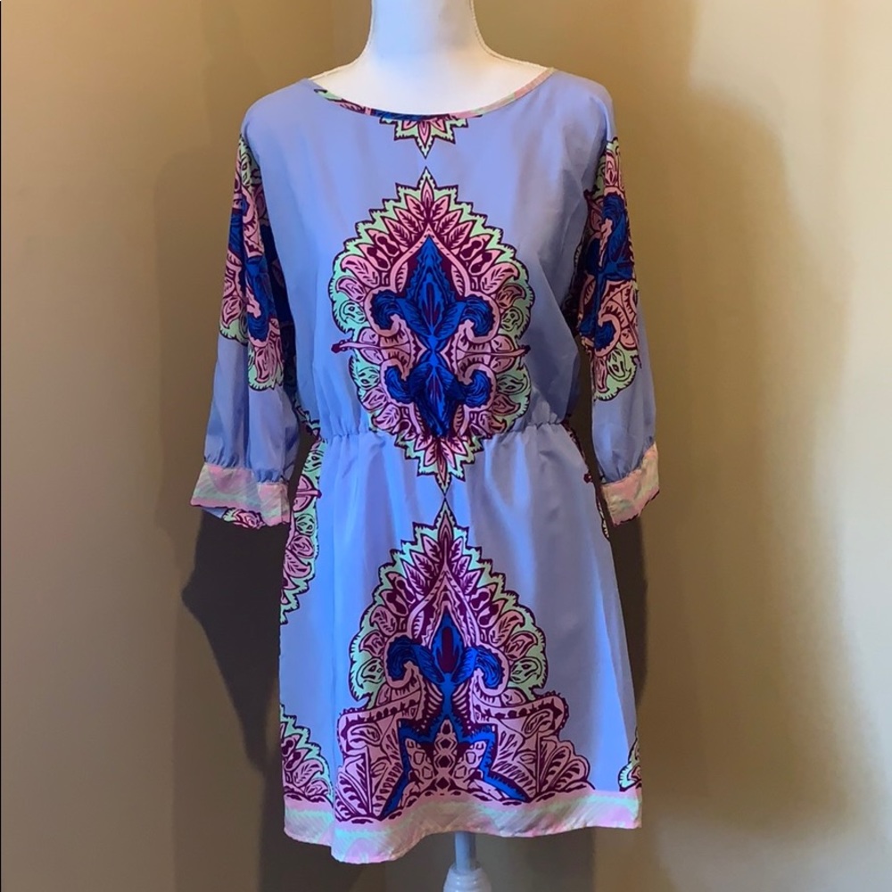 3/4 Sleeve Boutique Dress